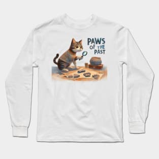 Paws of the past Long Sleeve T-Shirt